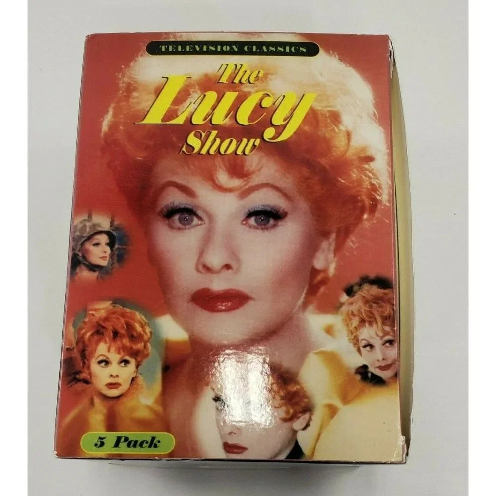 Vintage The Lucy Show Collection Lot Pack of 5 Tapes VHS Video